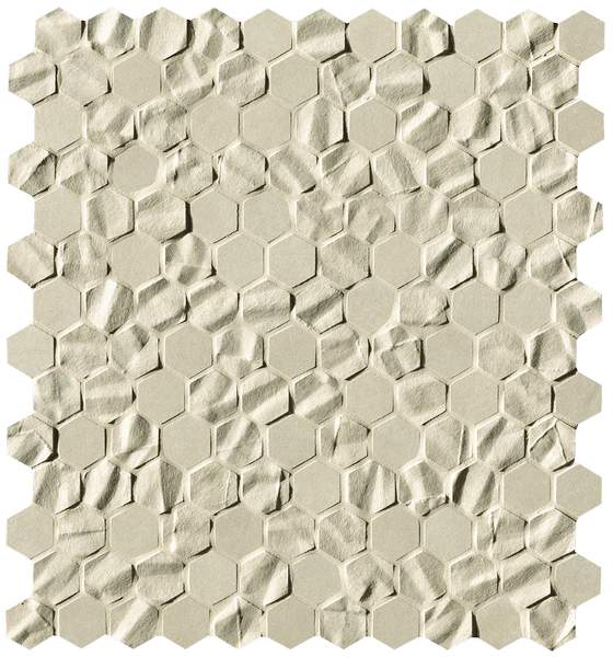 Фото BLOOM BEIGE STAR ESAGONO MOSAICO (fOYX) керамическая плитка 32.5x29.5, цена 5 280 руб./шт