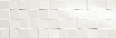 Фото LUMINA 75 SQUARE WHITE GLOSS (fK1A) керамическая плитка 75x25, цена 3 760 руб./м2