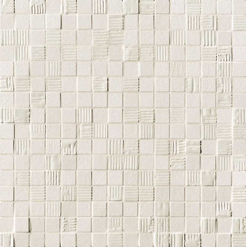 Фото MAT&MORE WHITE MOSAICO (fOW9) керамическая плитка 30.5x30.5, цена 3 129 руб./шт