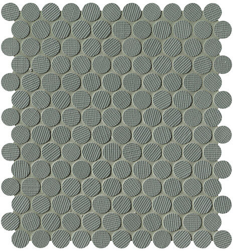 Фото MILANO&WALL SALVIA ROUND MOSAICO (fNVU) керамическая плитка 32.5x29.5, цена 4 450 руб./шт