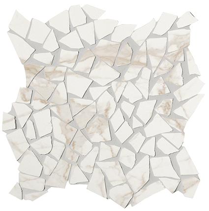 Фото ROMA DIAMOND CALACATTA SCHEGGE GRES MOS. (fNI6) керамогранит 30x30, цена 2 670 руб./шт