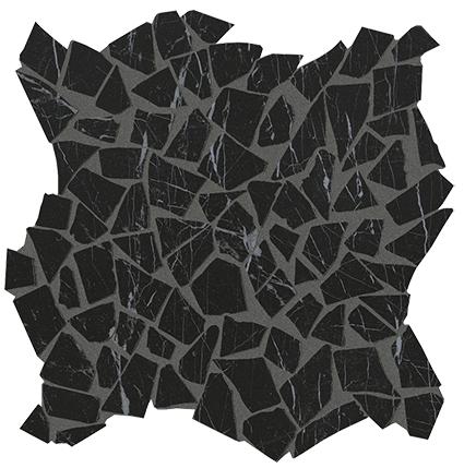 Фото ROMA DIAMOND NERO REALE SCHEGGE GRES MOS. (fNI8) керамогранит 30x30, цена 2 670 руб./шт