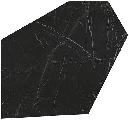 Фото ROMA DIAMOND CALEIDO NERO REALE BRI (fNKP) керамогранит 52x37, цена 3 026 руб./шт