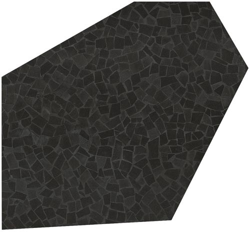Фото ROMA DIAMOND CALEIDO FRAM BLACK BRILL. (fNKR) керамогранит 52x37, цена 3 026 руб./шт