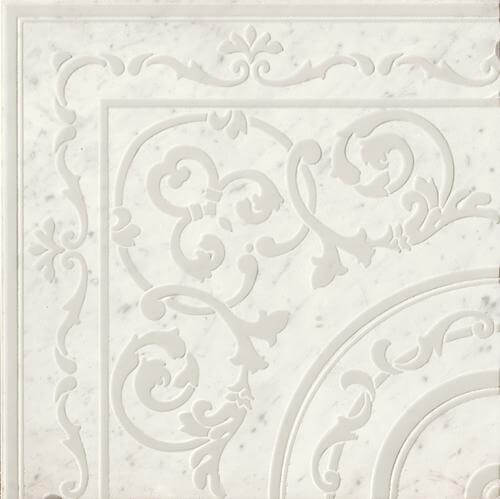 Фото ROMA DIAMOND CARPET CARRARA CORNER INS. (fNMO) керамогранит 60x60, цена 14 240 руб./шт