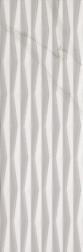 Фото ROMA 25 FOLD GLITTER CALACATTA INSERTO (fLT9) керамическая плитка 75x25, цена 4 628 руб./шт